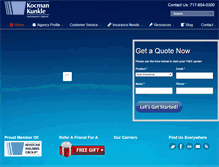 Tablet Screenshot of kigyork.com